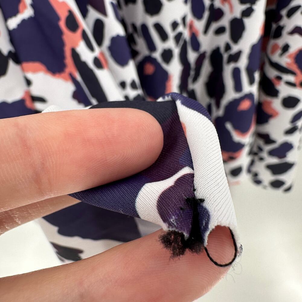 NWT Curlbiuty White Printed Sweetheart Neck Padded Swim Tankini Top Size Medium - Picture 7 of 12